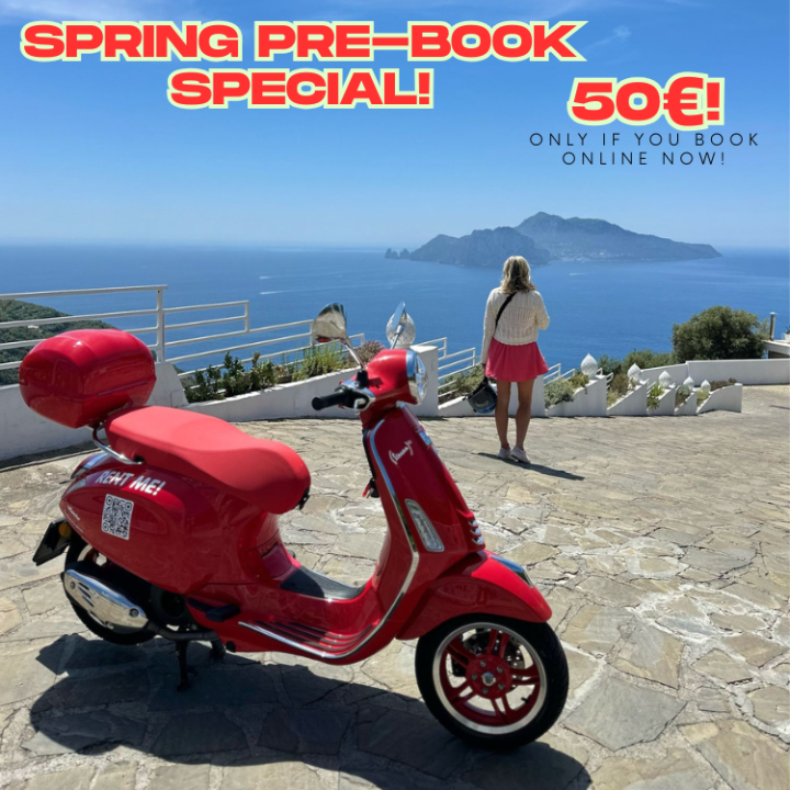 Vespa 125cc Primavera Colore Rosso